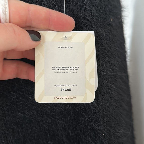 NEVER WORN! Tags on, fabletics 90’s furry dress. - Picture 5 of 6